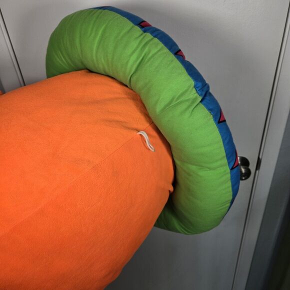 VTG Plush Neon Orange Jalapeño Caliente Toy Factory Mr. Pepper Esa Sombrero 36” - Picture 8 of 11